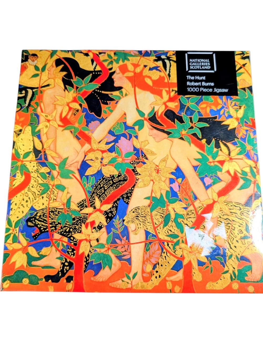 Robert Burns The Hunt 1000-Piece Jigsaw Puzzle Fine Art- Multicolor